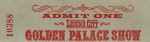 Golden Palace admission ticket
